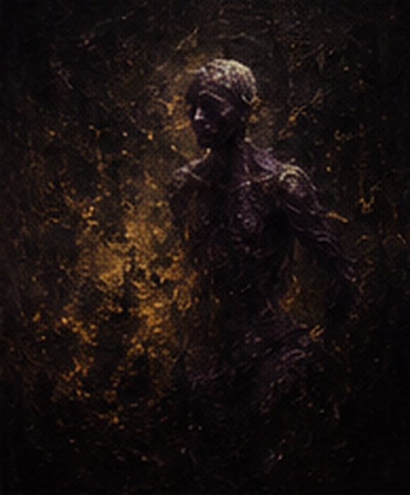 Entitate by Aurel Asanache, 2021, mixed media