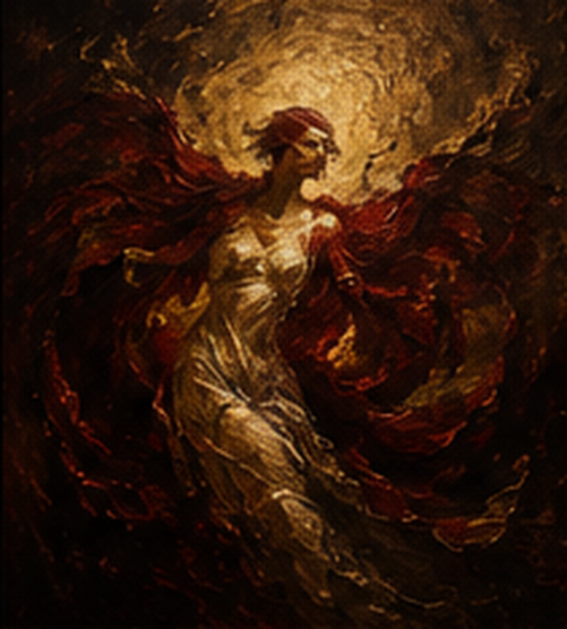 Renaștere by Aurel Asanache, 2022, oil on canvas
