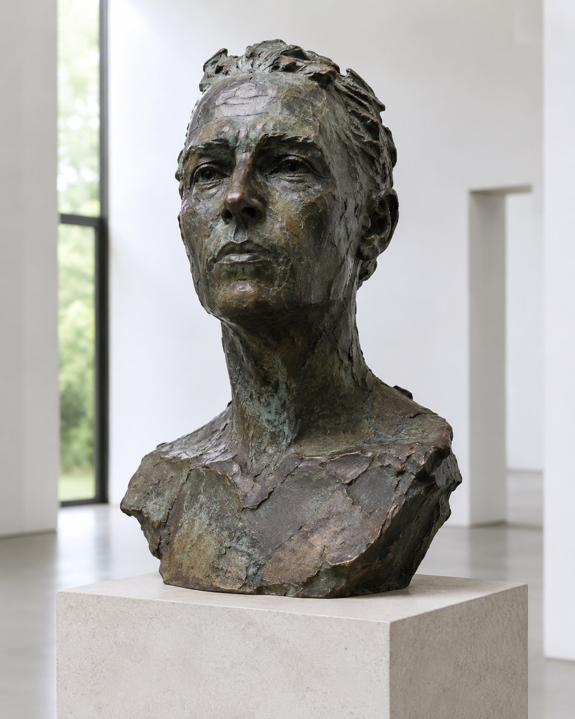 After the Storm — cast bronze