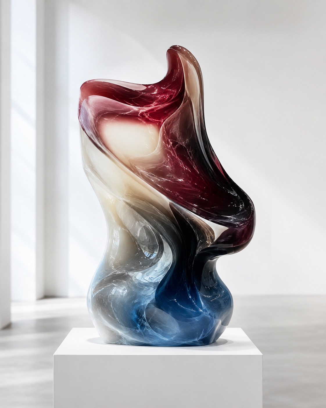 Tidal Body — blown and fused glass